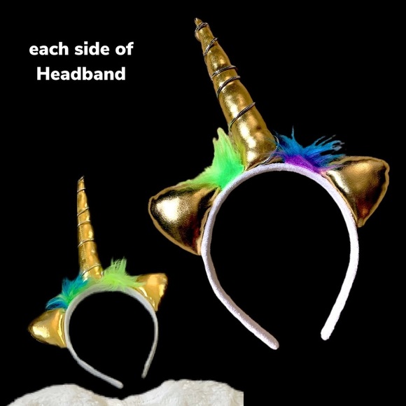 UNICORN COSTUME & HEADBAND - Picture 6 of 11
